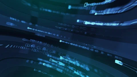 High speed line abstract technology background digital fiber hi tech binary code Stock Footage 127944309