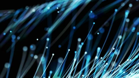 High speed line abstract technology background digital fiber hi tech concept Stock Footage 147847621