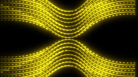 High speed lines trail effect glowing digital fiber internet data hi tech Stock Footage 342705840