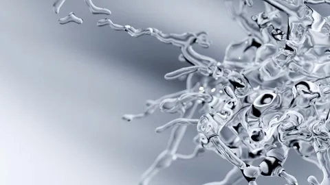 High-Speed Liquid Explosion with Dynamic Droplets for Refreshment and Hygie.. Stock Footage 335508127