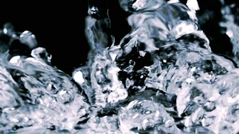 High-speed liquid flow close-up Stock Footage 157573394