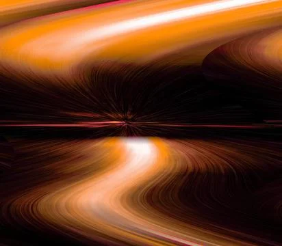 High speed motion effect with motion blur and bright colors, red,black,,orang Stock Photos