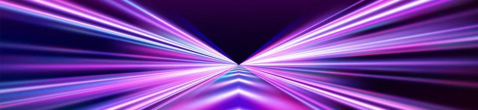 High speed motion lines, racing car trails effect Stock Illustration