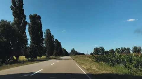 High speed on the open road time lapse. Stock Footage 162698646