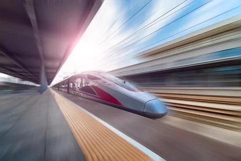 High Speed Rail Stock Photos