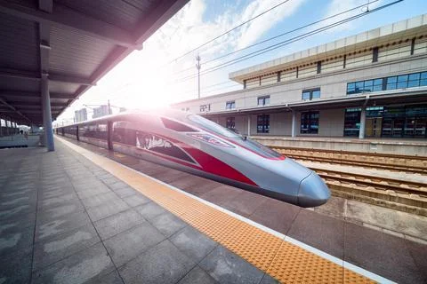 High Speed Rail Stock Photos