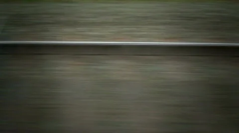 High speed rail track Stock Footage 486884