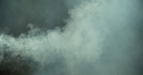 High speed smoke on a black background, 4k 1000FPS Video stock 90753678