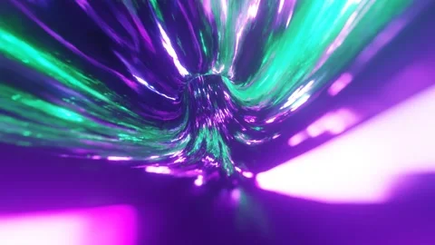 High Speed Space Warp 3d Render Animation in Seamless Looping. Stock Footage 235228844