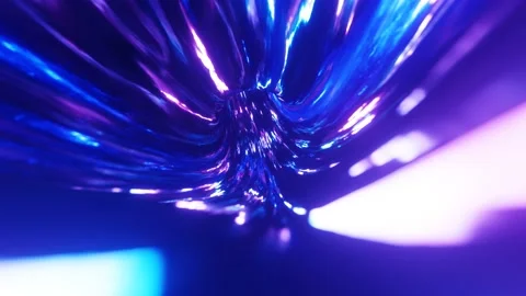 High Speed Space Warp 3d Render Animation in Seamless Looping. Stock Footage 235229127