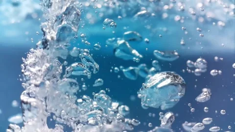High Speed Stream Bubble Burst 4K Vídeos de archivo 334608832