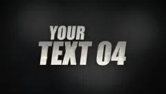 High Speed Texts - Apple Motion 5 and Final Cut Pro X Template Stock After Effects