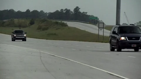 High Speed Traffic Stock Footage 509802