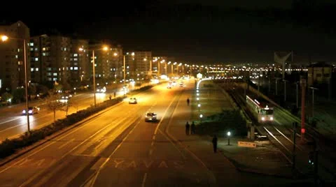 High speed traffic Stock Footage 14925582