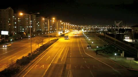 High speed traffic Stock Footage 20542432