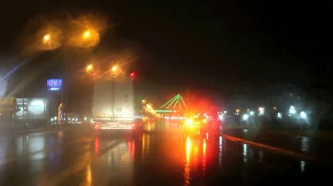 High speed traffic Stock Footage 21979468