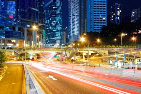 High speed traffic Foto stock