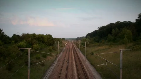 High Speed Train Stock Footage