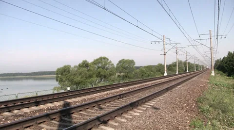 High-speed train Stock Footage 39732825