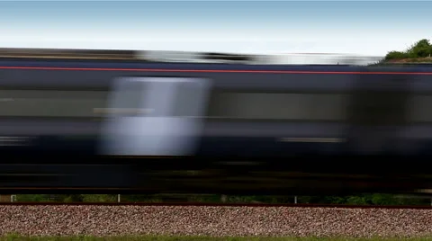 High-speed train 스톡 동영상 49945507