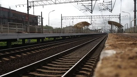 High-speed train Stock Footage 66790980