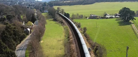 High speed train Stock Footage 155550952