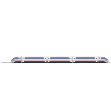High-speed train Stock Illustration