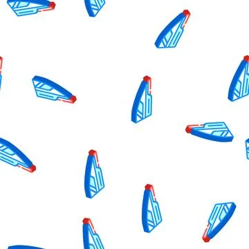 High speed train isometric icon seamless pattern Illustrazione stock