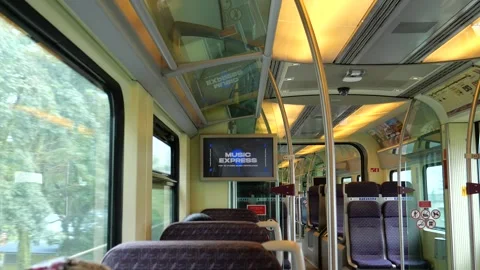 High-speed train, Malaysia Stock Footage 255367420