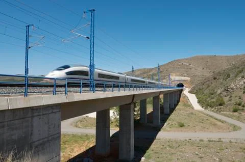 High-speed train Stock Photos