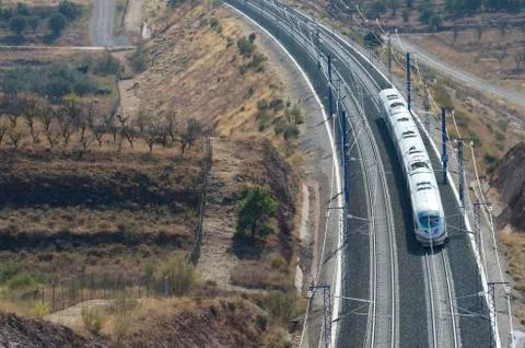 High-speed train Stock Photos