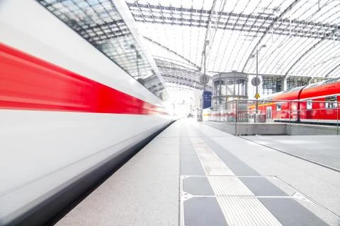 High speed train 库存照片