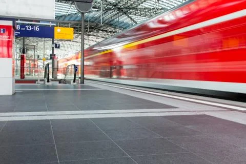 High speed train 库存照片