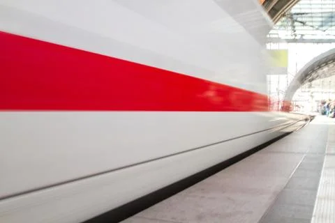 High speed train 库存照片