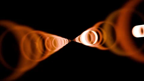 High speed twilight space light Sci fi net tunnel VJ loop background Stock Footage 314989971