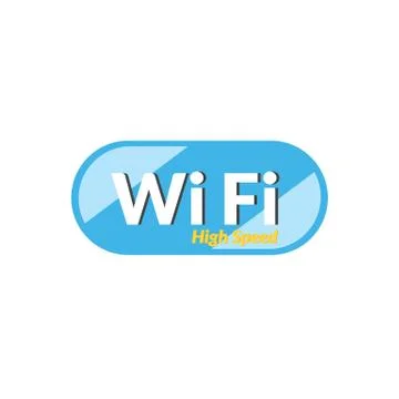 High speed WiFi icon is basic vector icon, EPS10 Stock Illustration