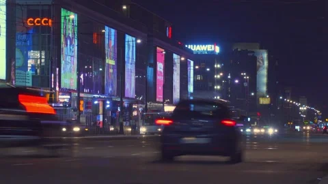 High Street timelapse Video stock 151044460