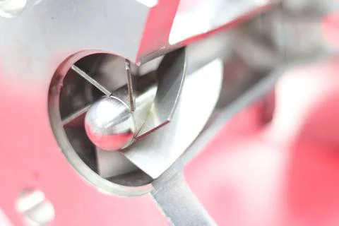 High strength stainless impeller pump inside srew pump Stock Photos