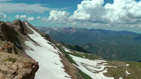 High Summer Rocky Mountains Video stock 11281992