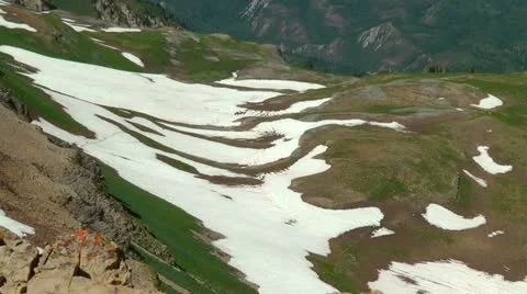High Summer Rocky Mountains Stock Footage 11282133