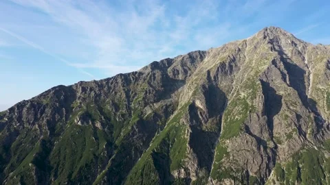 High Tatra Mountain peak closeup Stock Footage 150629363