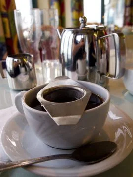 High Tea Set Foto stock