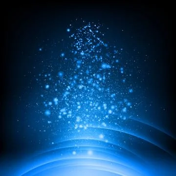 High tech abstract blue backgrounds. EPS 10 Illustrazione stock