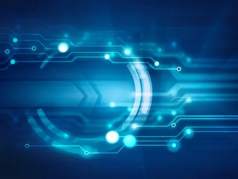 High tech background 스톡 일러스트