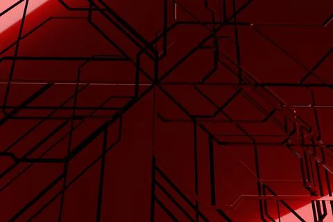 High tech background Stock Illustration
