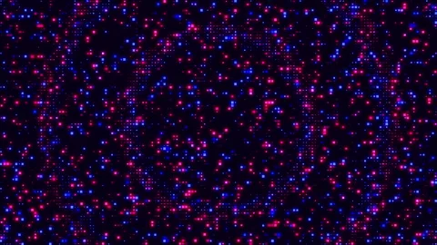 High-tech big data processing animation with radial waves. Ai, artificial Stock Footage 329972236