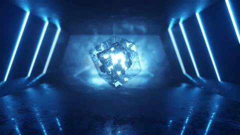 High Tech Block Stock Footage 333487932