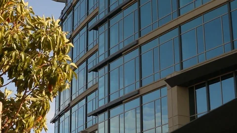 High Tech Buildings Stock Footage 88606937