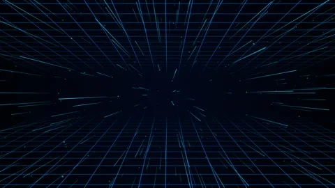 High tech circuit board backdrop, Digital cyber matrix technology speed conne 動画素材 339649235