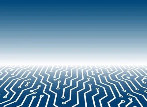 High-Tech Circuit Board Background,technology abstract background, vector ill Stockillustratie